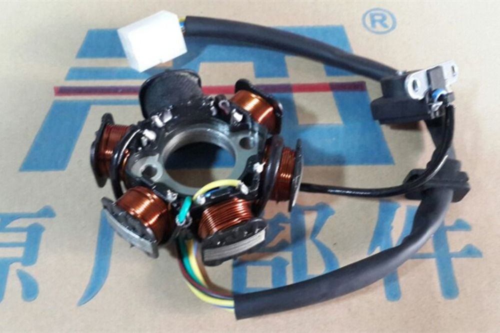 2017 Stator 6 Coil 5 Wire For 50cc 70cc 90cc 100cc 110cc 125cc Atv Quad Go Kart Dc