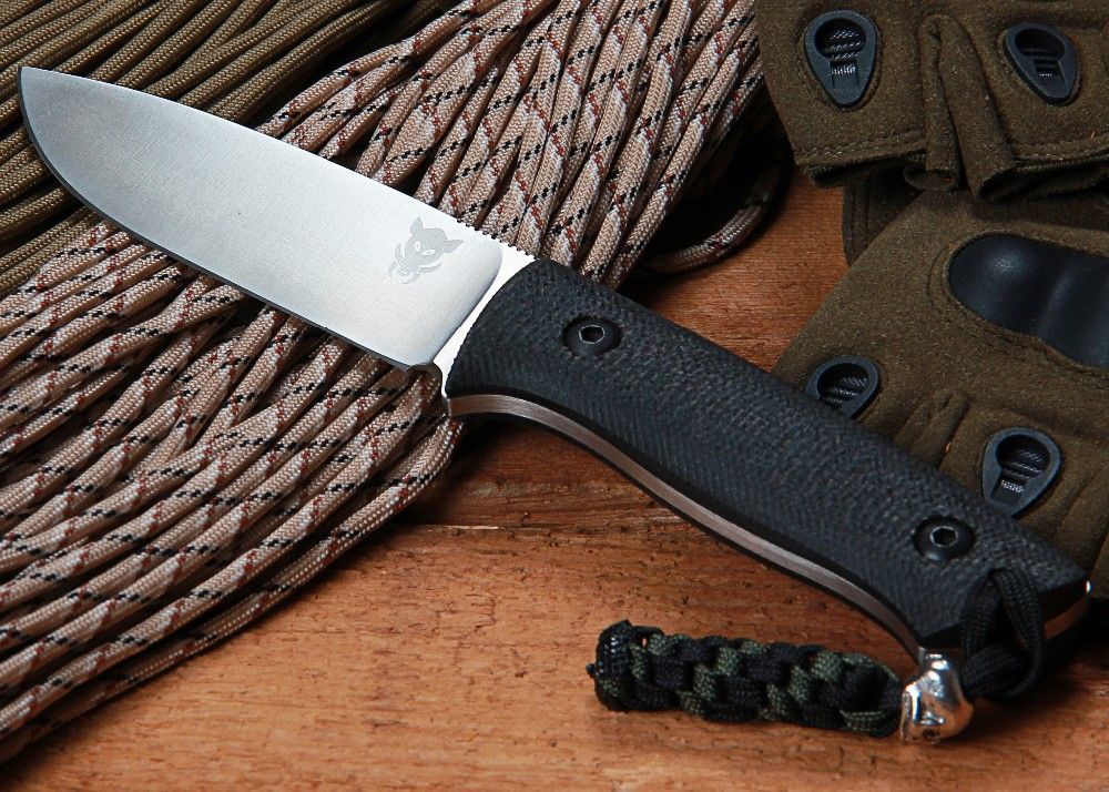 2018 Busse High Quality Straight Knife Vg 10 Steel Outdoor Camping 61