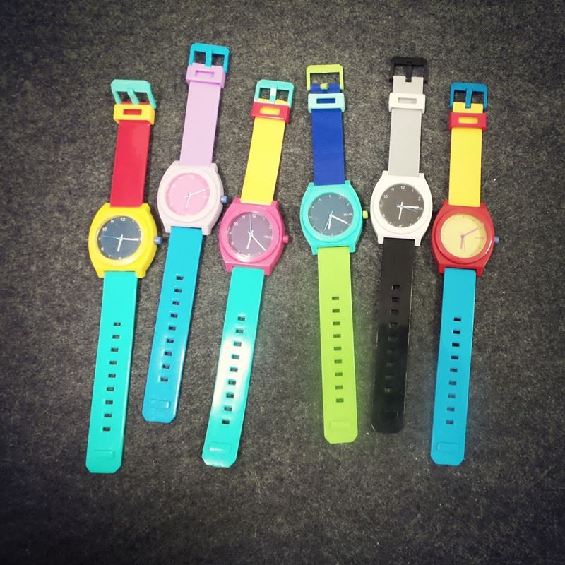 watches men women watches miller miler hit the color mixed colors colorful candy colored jelly watch female fashion high school students cool watches - Color Watches watches men women watches miller miler hit the color mixed colors colorful candy colored jelly watch female fashion high school students cool watches - Color Watches