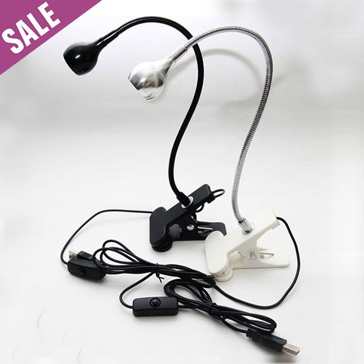 Clip Metal Hose Led Reading Light Bed Flexible USB Headboard Bed Reading Lights Kids Night Light