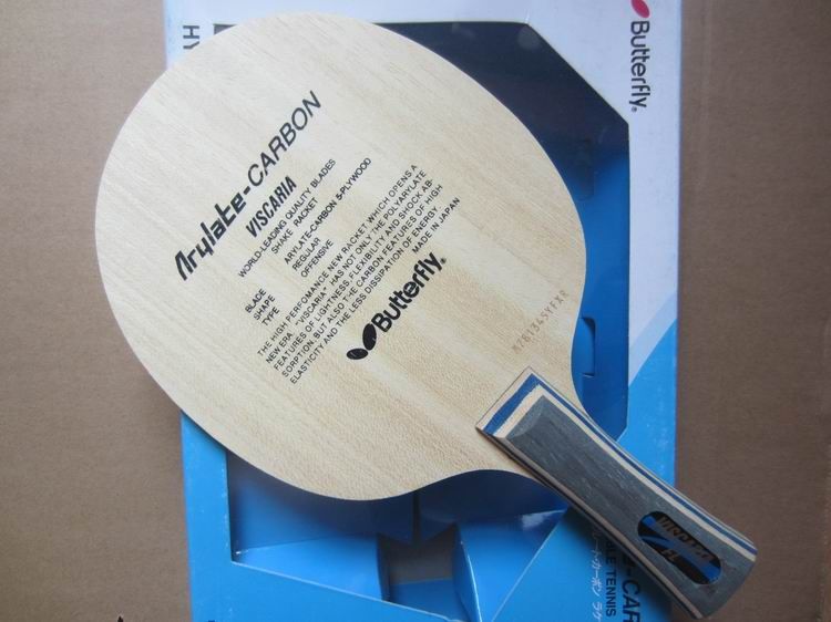 Best Butterfly Table Tennis Blade Viscaria 30041 Shakehand Long Handle