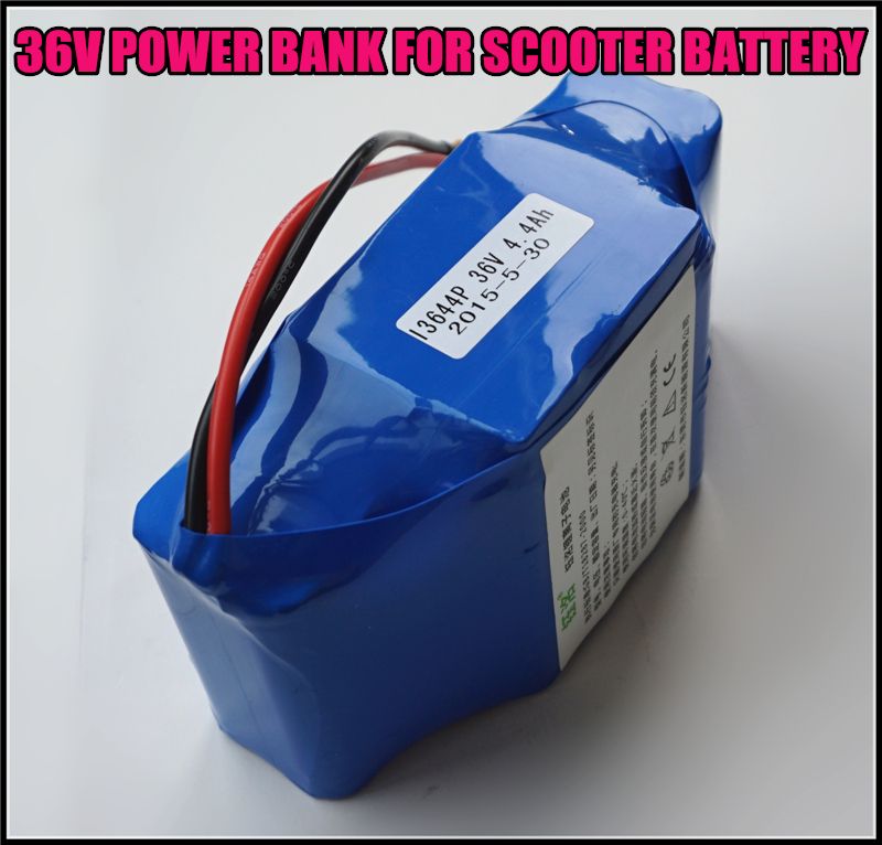 High Quality Scooter Power Bank 36v 4.4ah Samsung Dynamic Lithium Ion