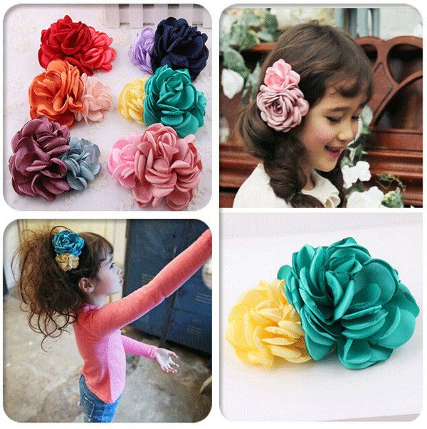 big flower clip