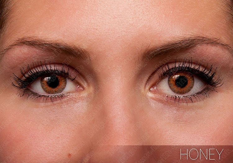 freshlook colorblends honey vs
