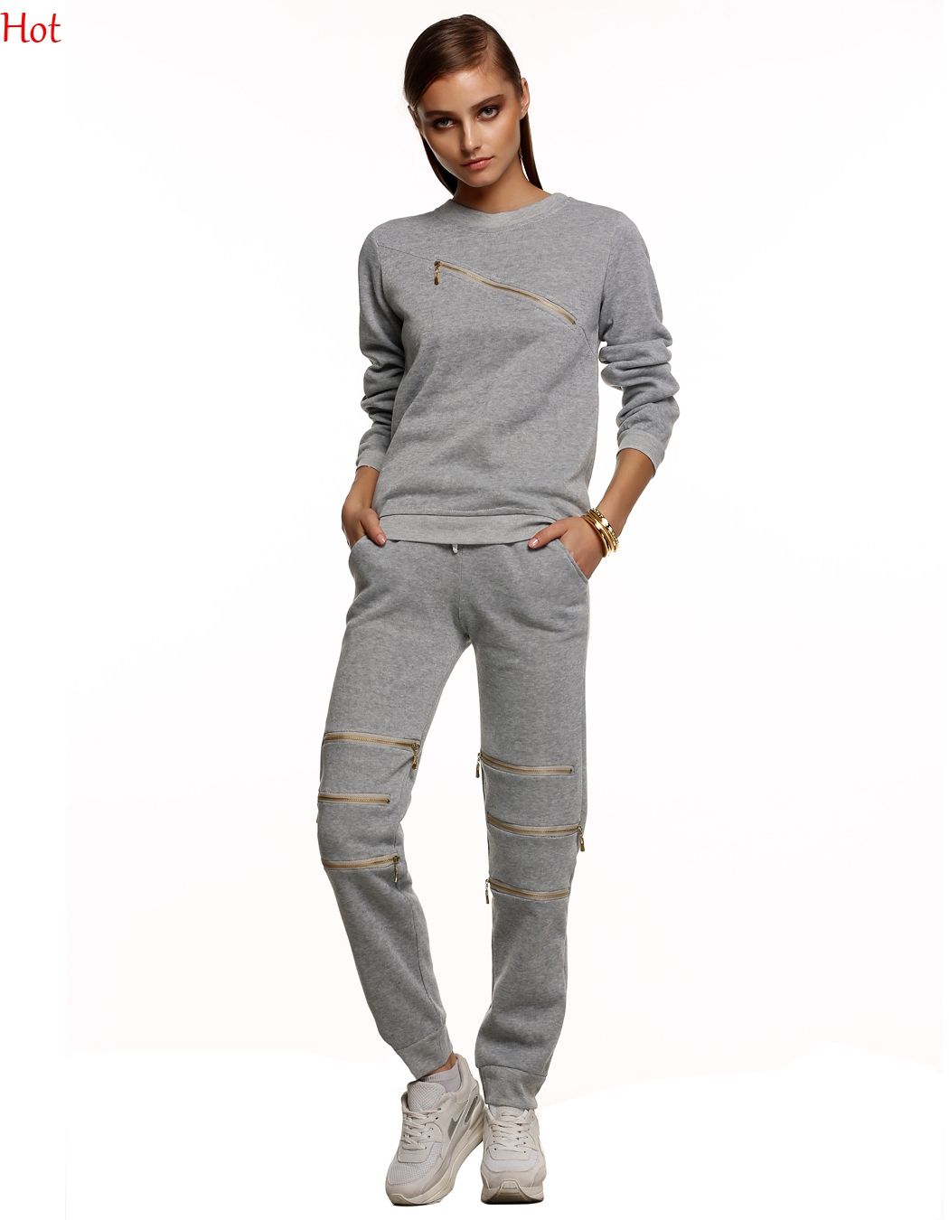 womens slim tracksuit bottoms