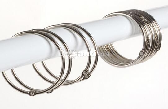 Curtains Ideas curtain rod and rings : Best Fashion Hot Window Shower Curtain Rod Clips Rings Drapery ...