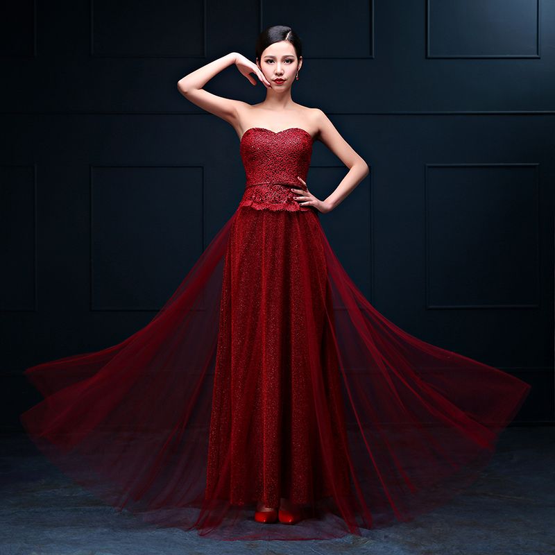 tube evening gowns