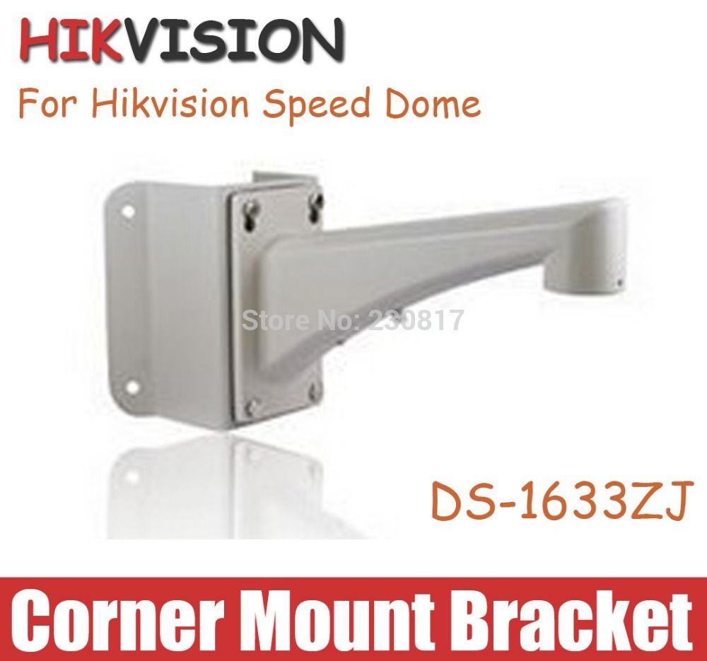 2018 Hikvision Dome Ip Camera Bracket, Ds 1633zj Corner Mount Bracket