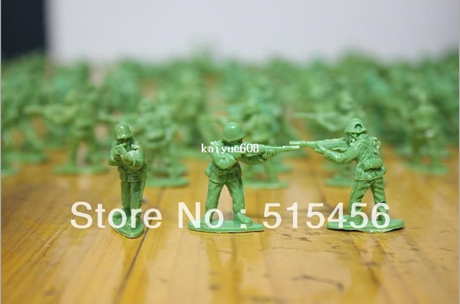 2 3cm 172 Green Plastic Soldier Toy Bulk Army Men Action Figures Army Action Figures For Kids