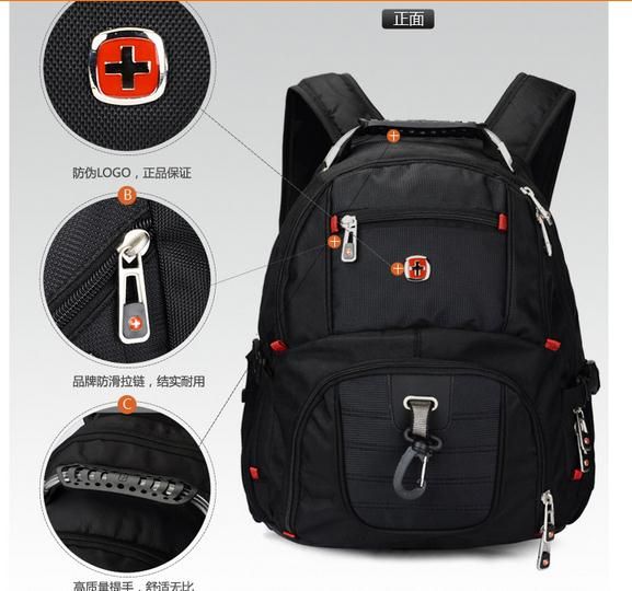 .Wholesale Swiss Army Knife Backpack Military 15.6 Laptop Bag Swissgear