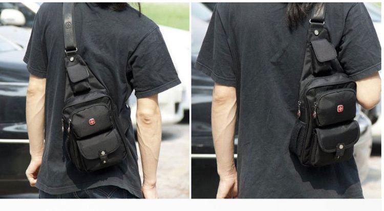 2015 New Sling Backpack Chest Bag Men Leisure Shoulder Bag ...