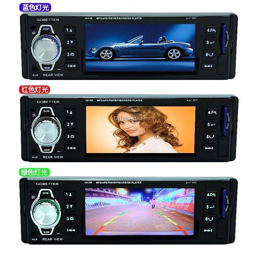 Car Audio Stereo Mp5 Player In Dash 1 Din Car Fm Receiver Radio 12v 4.1