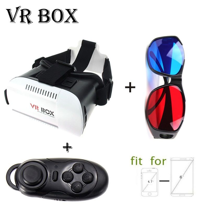 2017 Cheap Vr Box 2.0 Vr Headset Smartphone Helmet +3d Glasses
