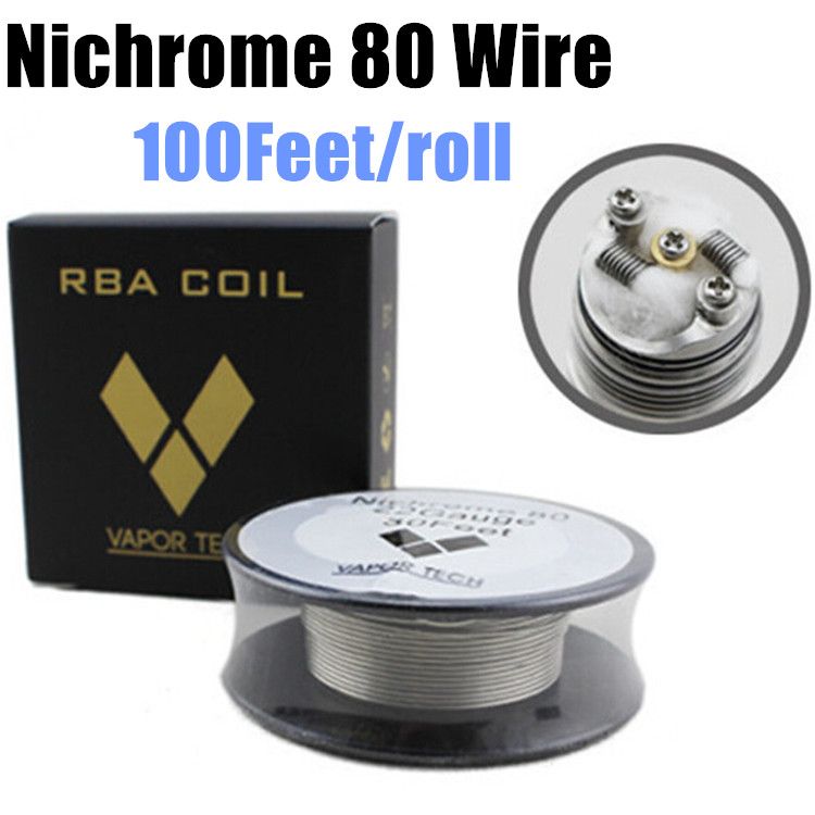 vapor tech nichrome 80 ni80 vs ni200 wire heating resistance wire 100 for diy rda rba vapor tech nichrome 80 ni80 vs ni200 wire heating resistance wire 100 for diy rda rba