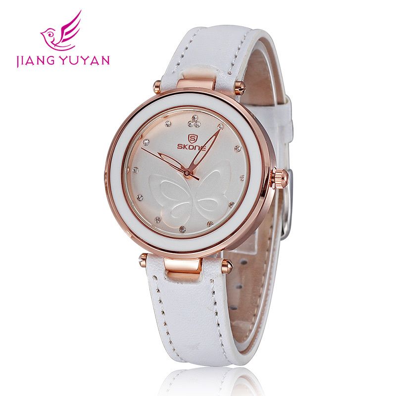 New Simple Elegant Female Watch Fashion Women Rhinestone Watches Brand