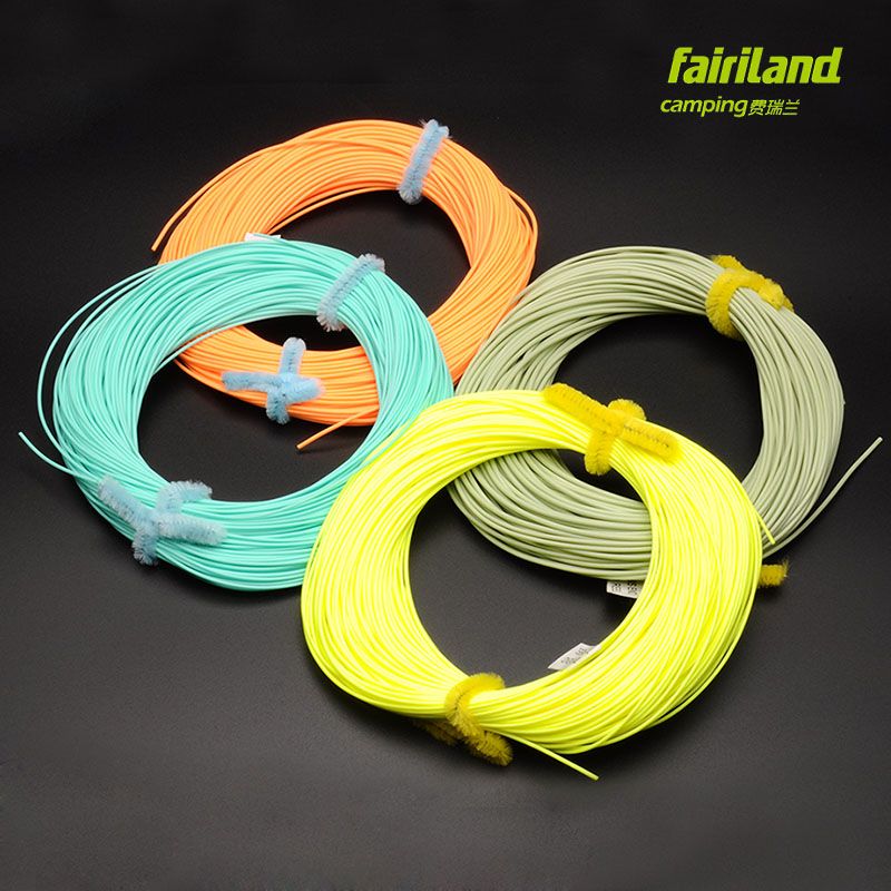 2018 100ft/30m Durable Fly Fishing Line No Loop Weight Forward Fly Main