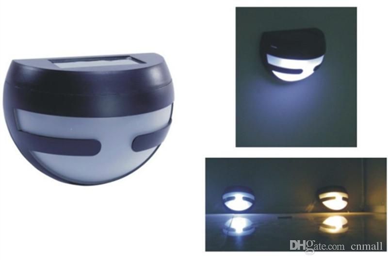 Solar Powered LED Light Wall Light Waterproof Sensor Light Outdoor Stair Parapet Walkway Garden