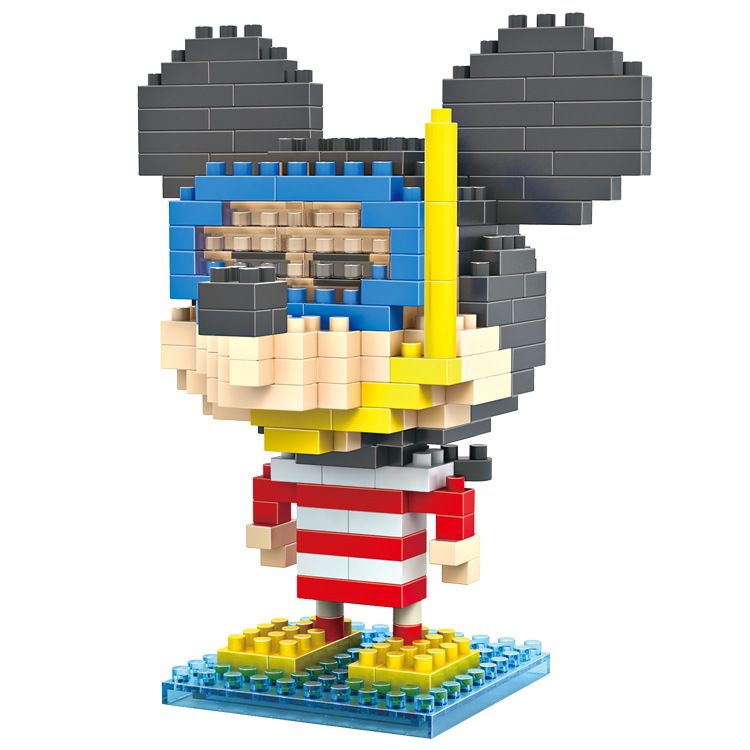 2015 Newest Children Baby Educational Toys Mickey Mouse Daver Diamond 