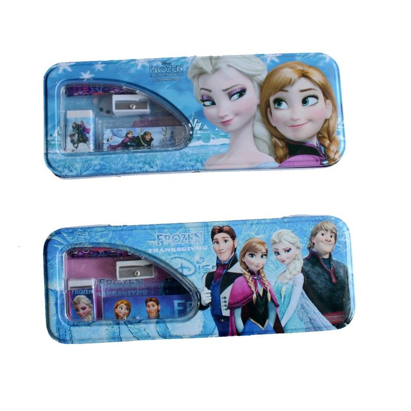 2017 Zorn Store Frozen Pencil Box Set Pencil Case 5in1 From Zorn, 4.2