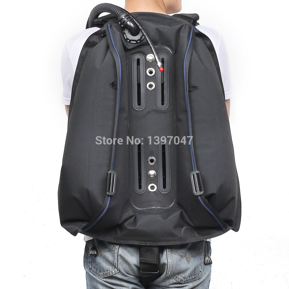 2017 Ezdive Twin Tank Tech Scuba Diving Wing Bcd Bladder ,Side Mount