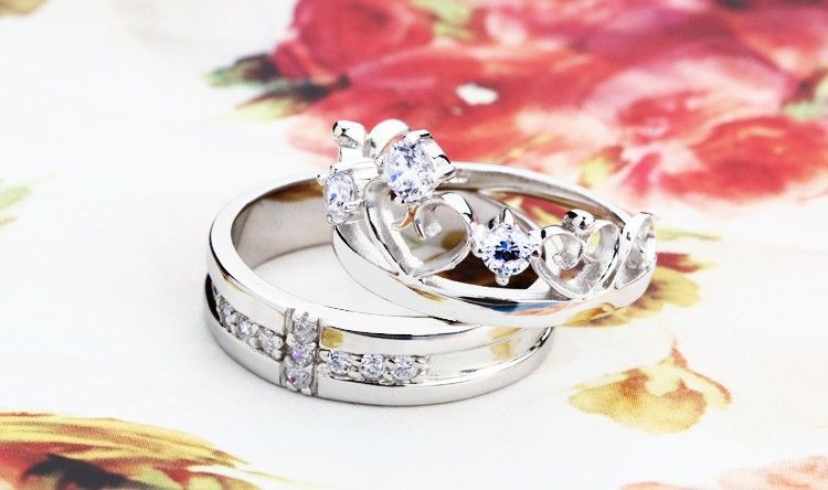 discount wedding rings for men and women cross crown simulated diamond ring crystal jewelry 2015 trendy fashion couple rings ulove j412 from china dhgate - Discount Wedding Rings Women discount wedding rings for men and women cross crown simulated diamond ring crystal jewelry 2015 trendy fashion couple rings ulove j412 from china dhgate - Discount Wedding Rings Women