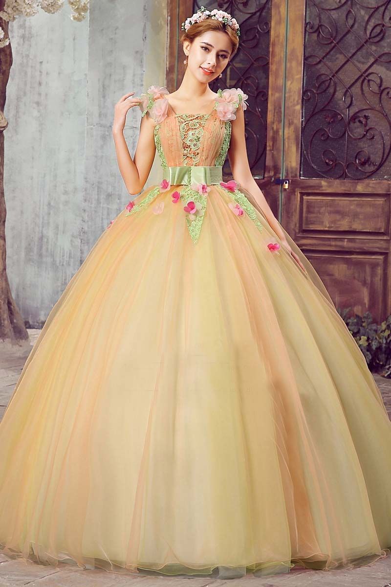 Medieval Yellow Dress
