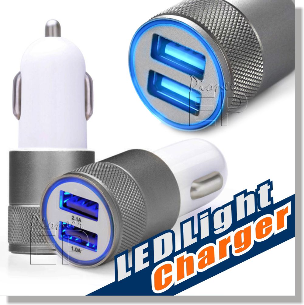Metal Car Charger,Newest Design Dual Usb Car Chargers Portable Travel