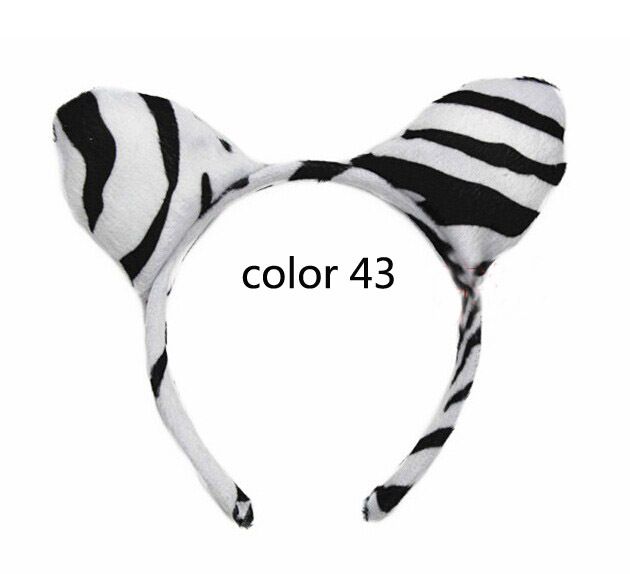 2017 Zebra Ears Headband Costume Party Cosplay Toy Party Supplies