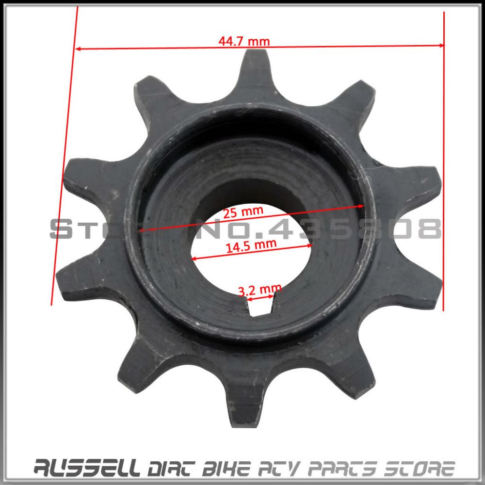 2018 80cc Bicycle Motorized Bike Engine Parts Front Drive 10 Teeth