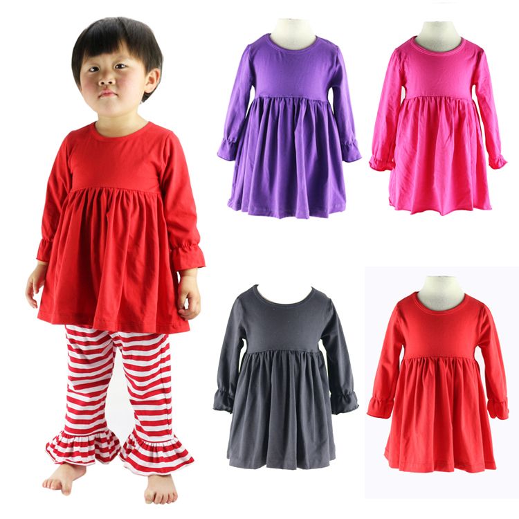 2017 Big Kids Girls Spring Autumn Dress Girl Clothing Princess Party