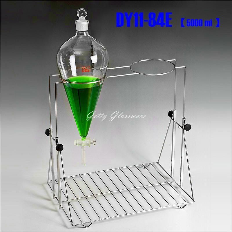 Steel Separating Funnel Stand Support & Clamp for 5000ml 5L 5Litre