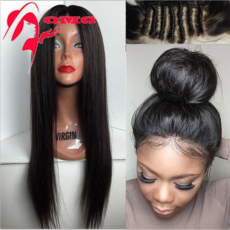 Full Lace Wigs Lace Front Wig For Black Women Human Hair Wigs Hot 7a