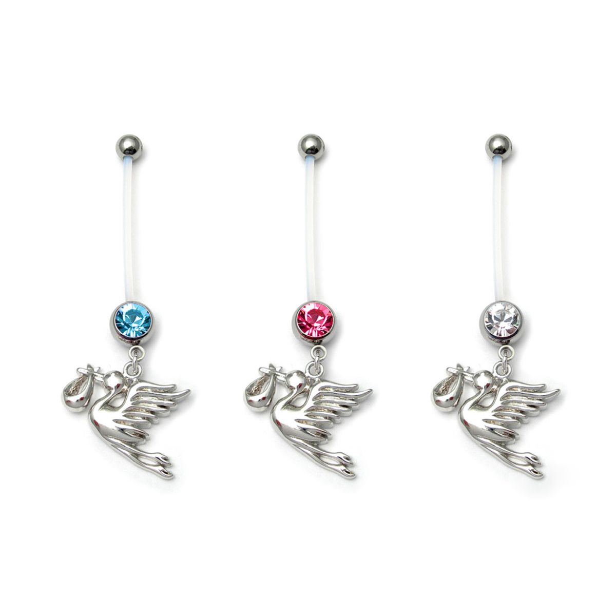 2015 Best Selling Belly Button Rings For Pregnant Women Stainless Steel