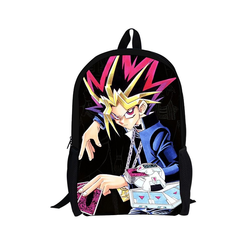 Trendy Yu Gi Oh Bag Kids School Backpacks For Teenagers Cartoon King Of