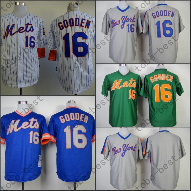 Discount Baseball Jerseys New York Mets Jerseys 16 Dwight Gooden