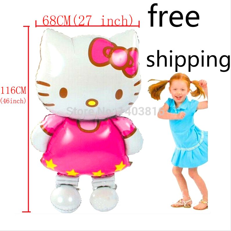 helium balon hello foil balloons cat ballons large air balls balao baby classic toys helium balon hello foil balloons cat ballons large air balls balao baby classic toys