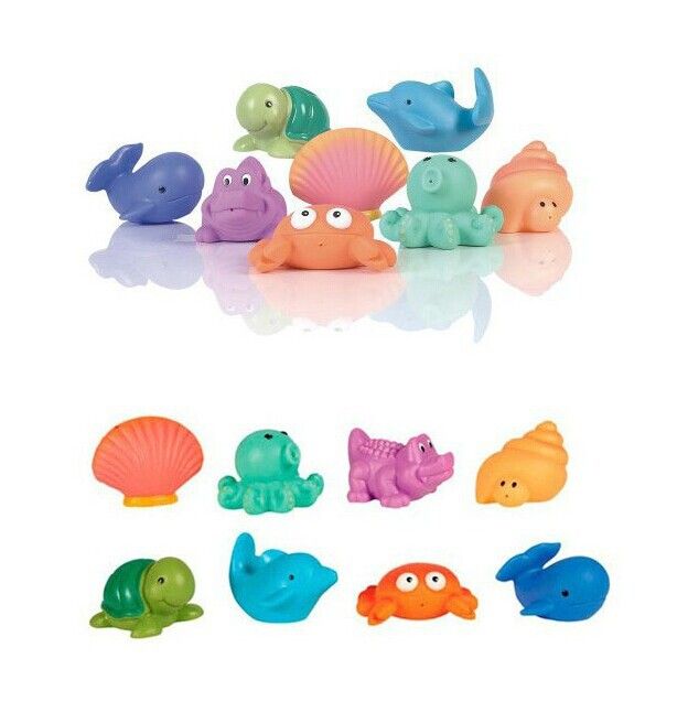 Elegant Baby Bath Squirtie Toy Child Sea Animals Water Spraying Set