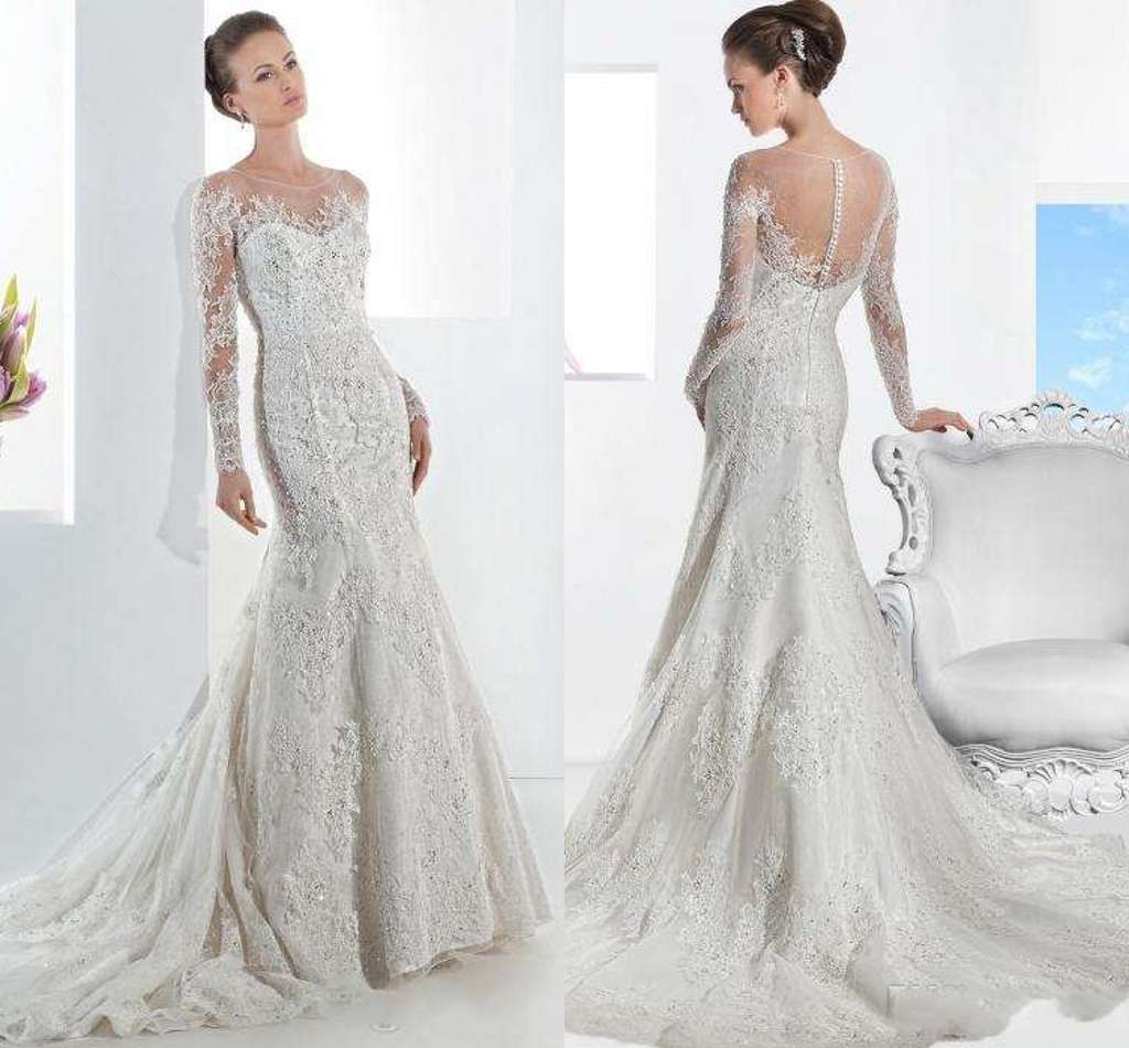 Designer Mermaid Wedding Dresses 2014