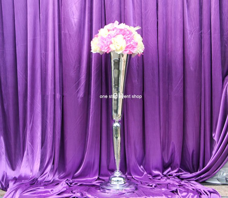 Glass Centerpiece Stands : China tall mental centerpiece vases and wedding
