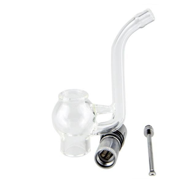 Cheapest Dabbing Glass Bong Dab Globe Attachment Wax Dry Herb Vaporizer