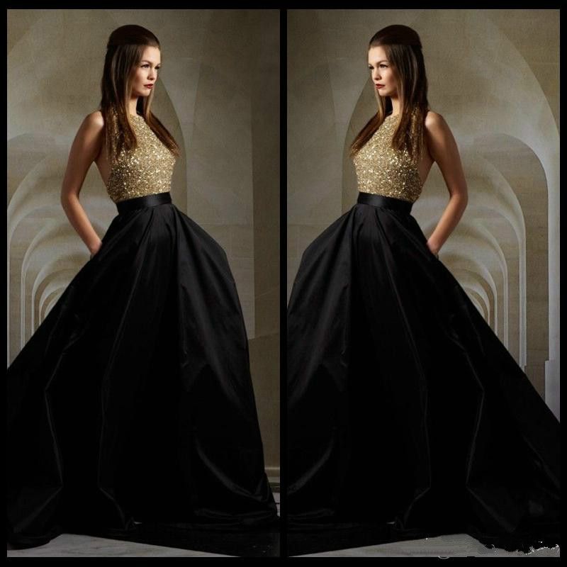 elie saab gold gown