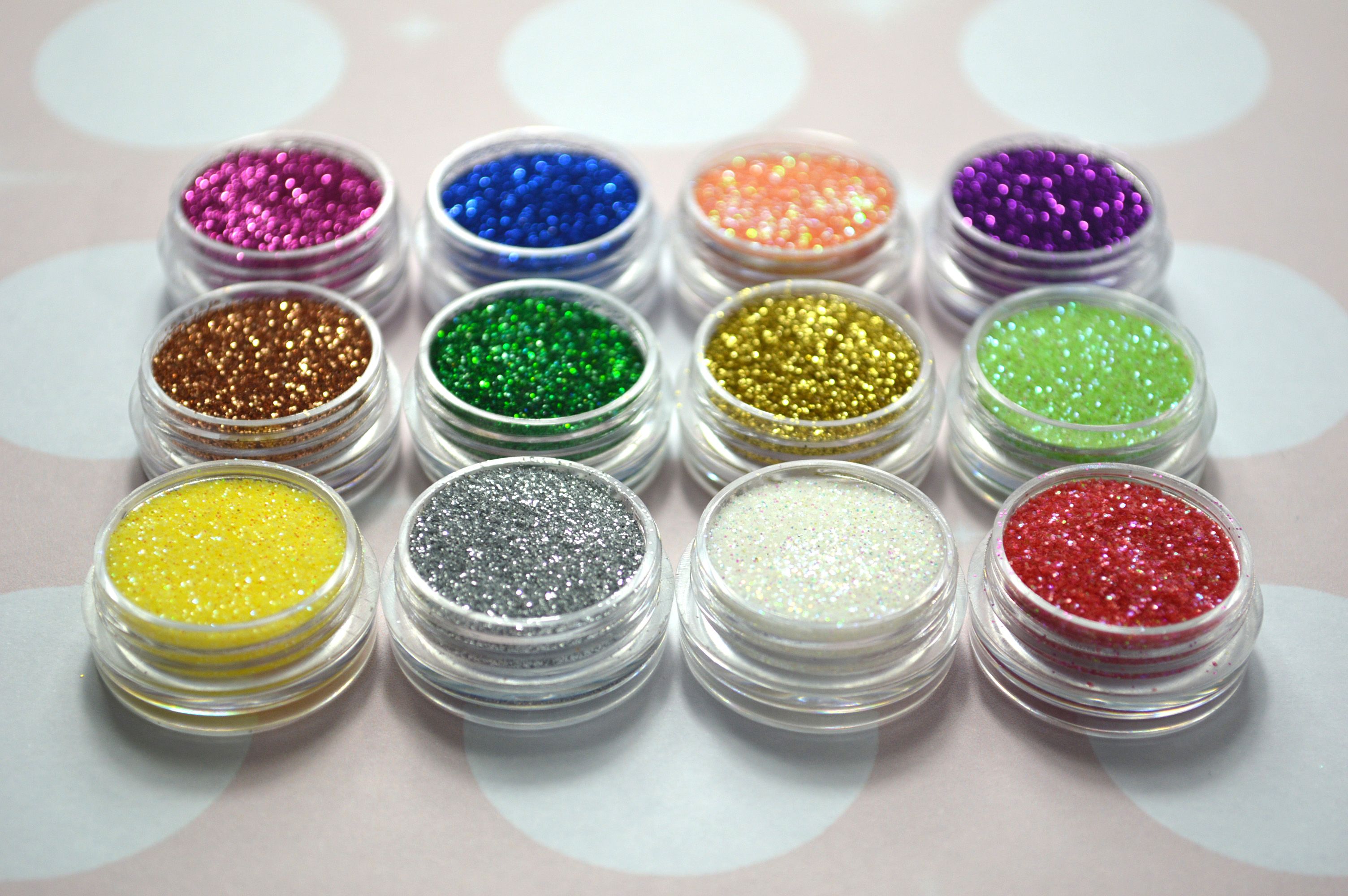 Nail Art Set Powder Dust Glitter Sparkle Nail Glitter Powder Tip Decorations DIY Gel Nail Polish