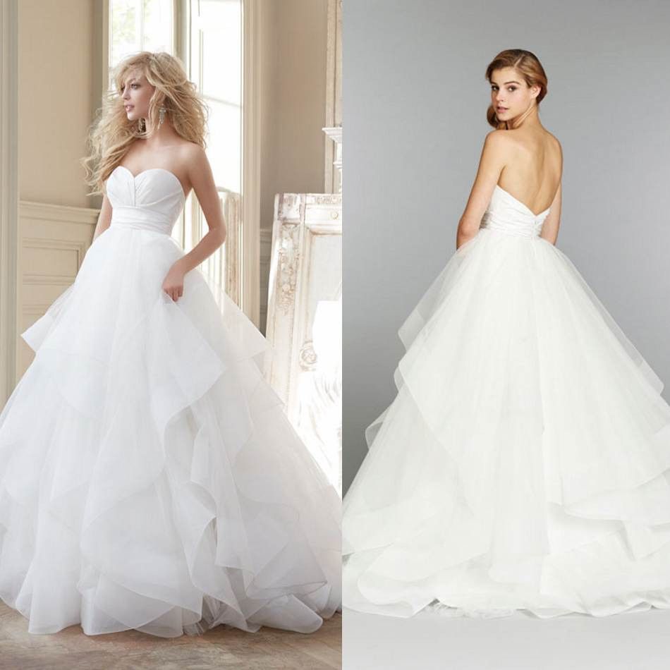 Robes de mode Les robes blanches de mariage 2015