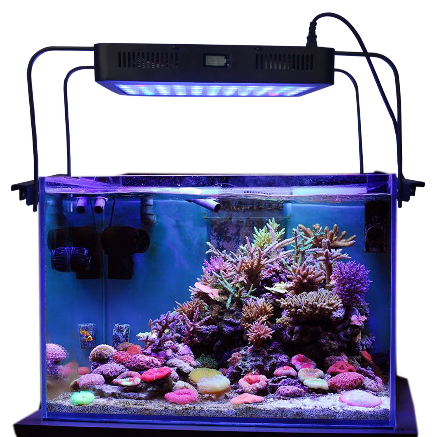 Best Aurora 165w Reef Led Timer Light With Bracket Legs Sps Lps Led