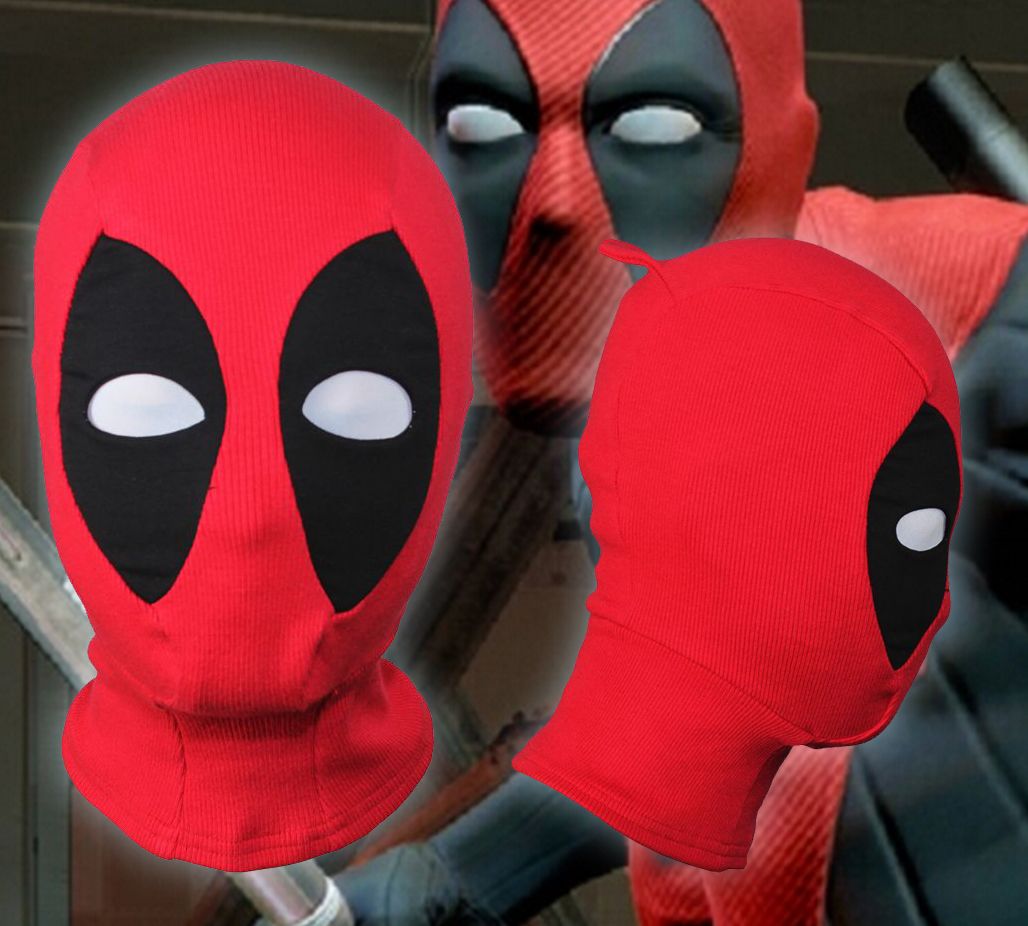 Amazing!Deadpool Game Face Mask Comfortable Rib Fabrics Terminator
