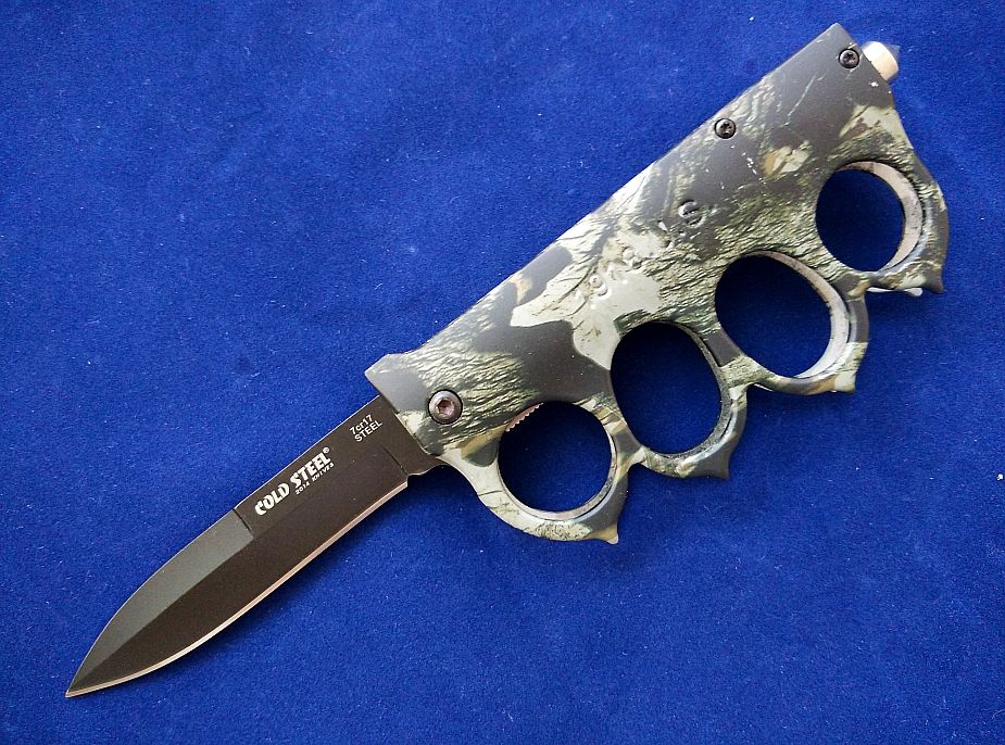 Top Quality Cold Steel 217 Knuckles Knife Cold Steel Camouflage Iron