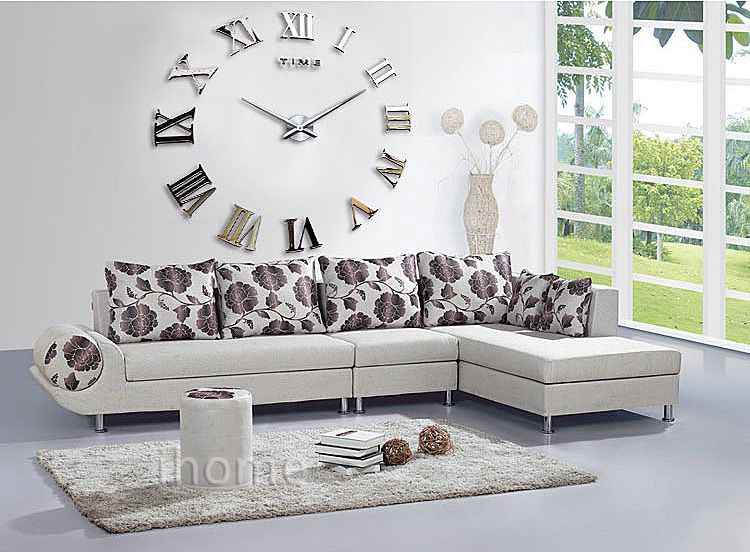 Wohnzimmer diy groÃe quarz acrylsspiegel wandtaktgeber, 3d ...