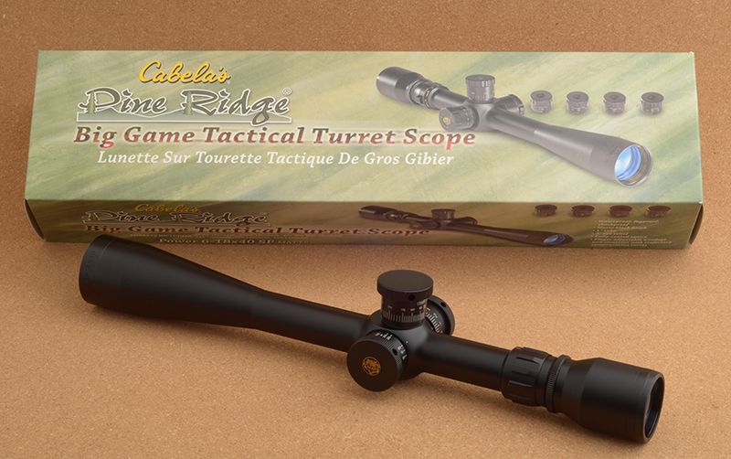 Cabelas Power 6 18x40sf Rifle Scope 25.4mm Scope Ring Mount M9287 M4