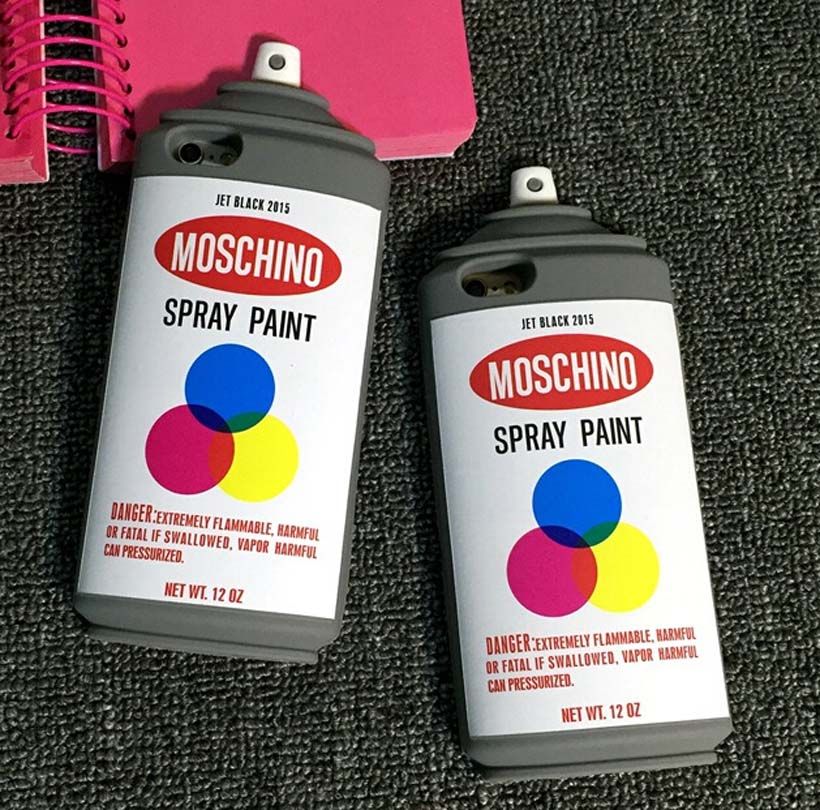 3d Spray Paint Bottle Soft Silicone Case For Iphone 6 6plus 5 5s Air Freshener Cover Free Cell