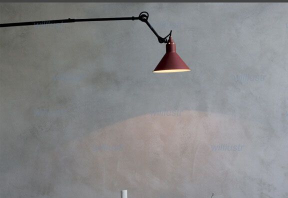 bernard albin gras wall lamp study room wall light design studio workshop wall lighting living